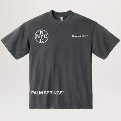 NYC Top 10 Tee (Vintage Black)