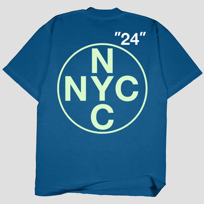 NYC Top 10 Tee (Pool Blue)