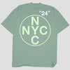 NYC Top 10 Tee (Pale Spearmint)