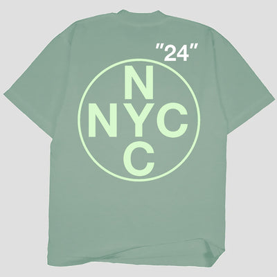 NYC Top 10 Tee (Pale Spearmint)