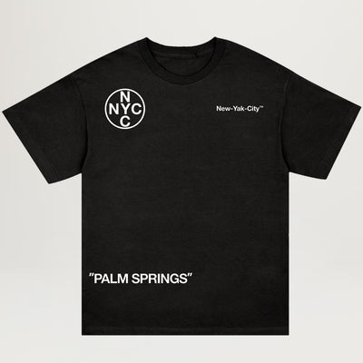 NYC Top 10 Tee (True Black)