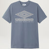 Butter Goods X Umbro Diamond Logo Tee (Washed Shale)