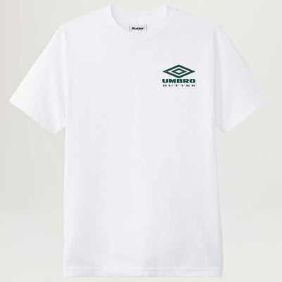 Butter Goods X Umbro Lines Tee (White)