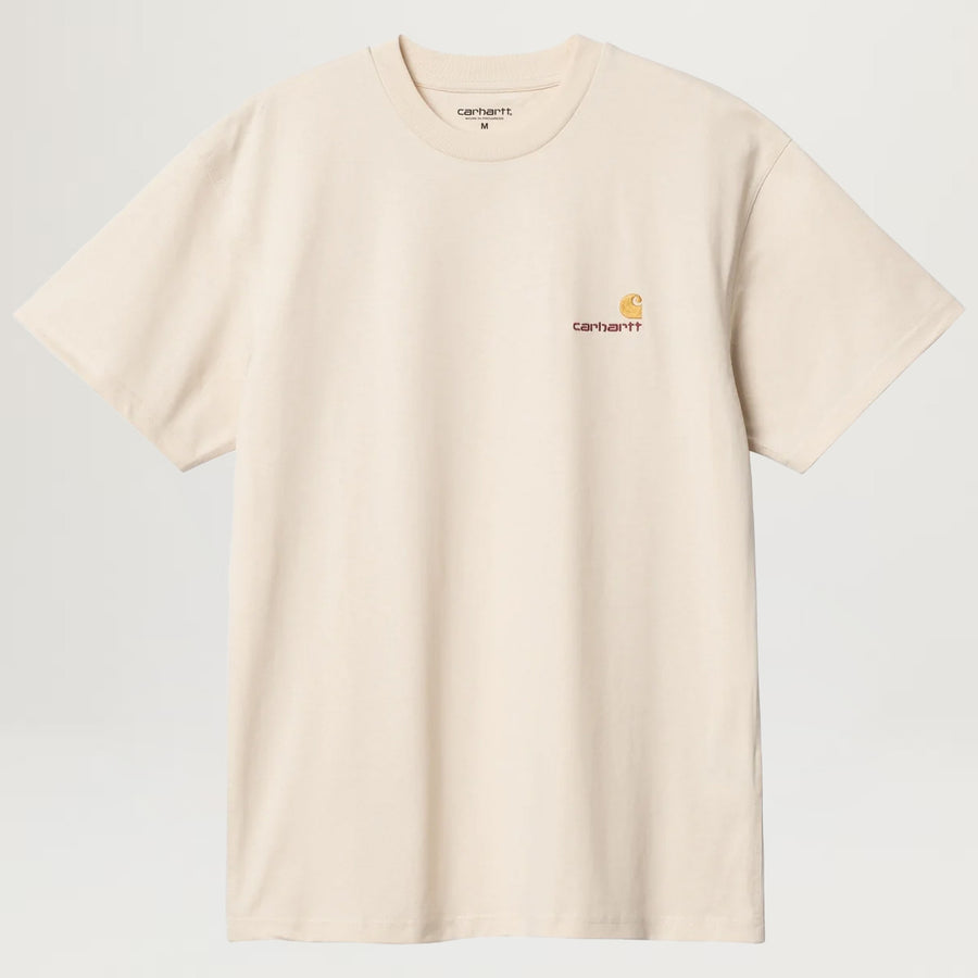 Carhartt WIP S/S American Script Tee (Natural)
