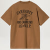 Carhartt WIP Cabinetry Tee (Hamilton Brown/Black)