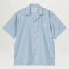 Carhartt WIP Delray Shirt (Frosted Blue/White)