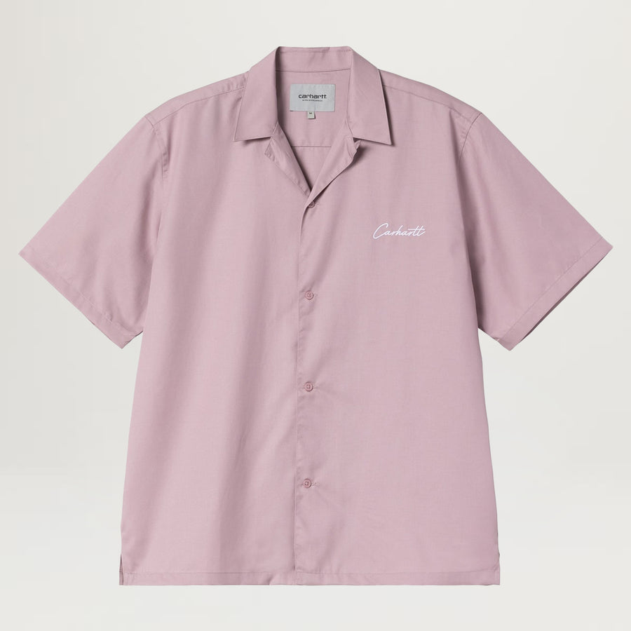 Carhartt WIP Delray Shirt (Hortensia/White)