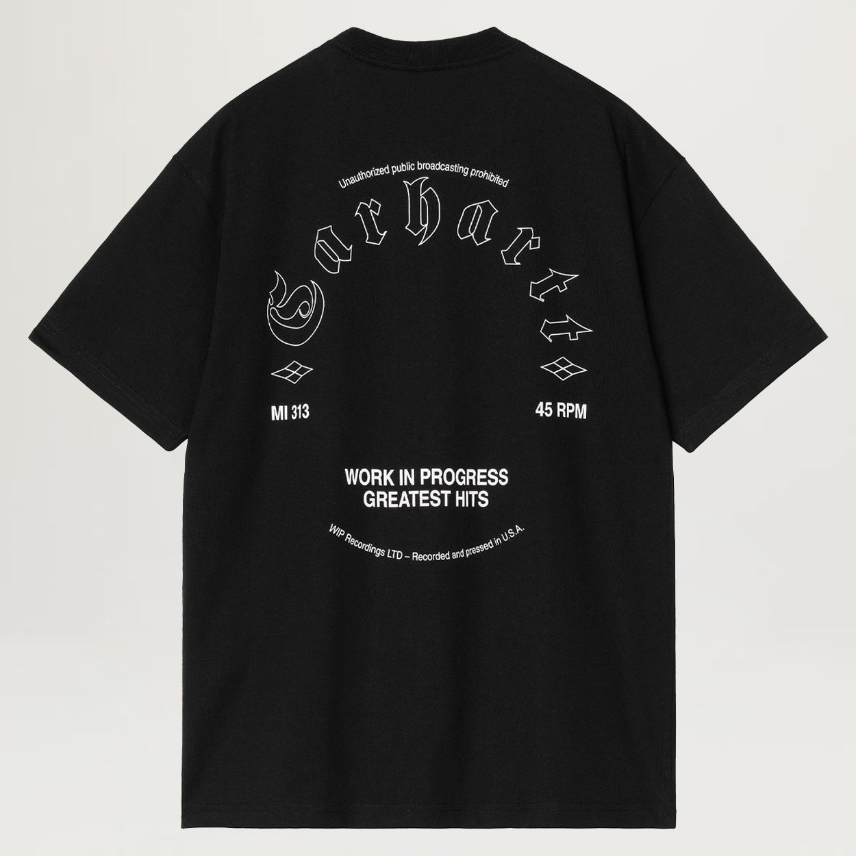 Carhartt WIP Greatest Hits Tee (Black/White)