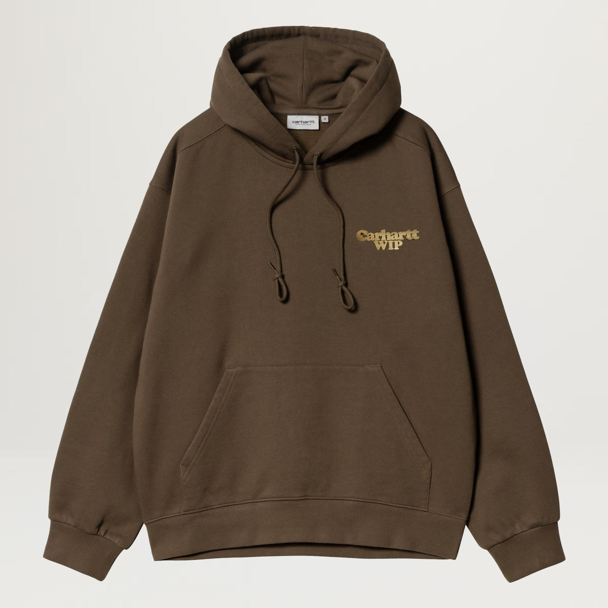 【Carhartt】 HOODED CHARM LINK SWEATSHIRT ★ LOOSE FIT Carhartt WIP Hooded Charm Link Sweat, Black / Silver
