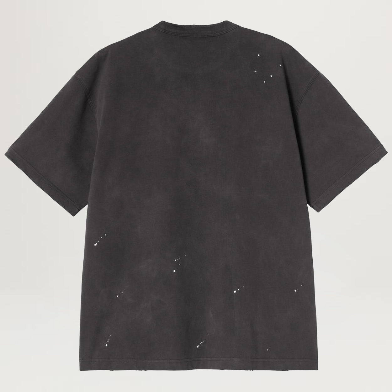 Carhartt WIP Painter Tee (Black Destroy Wash, Splatter)