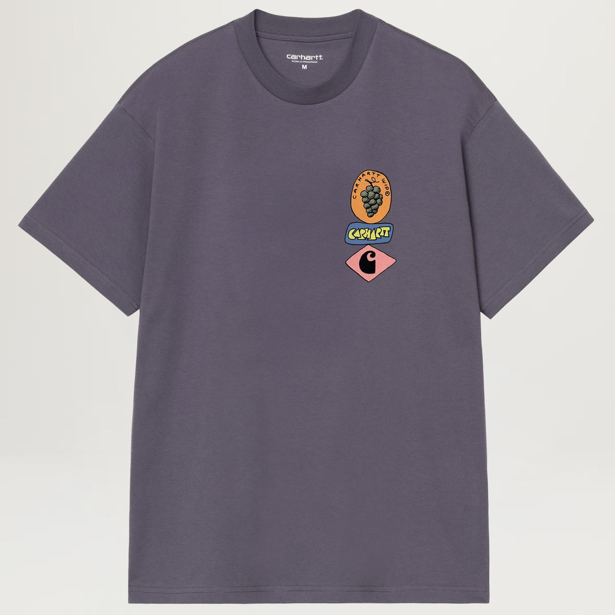 Carhartt WIP Stacked Grapes Tee (Shady Purple)