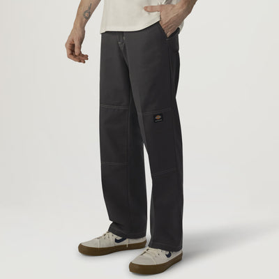 Dickies Skateboarding Double Knee Pants (Charcoal/Grey Stitch)