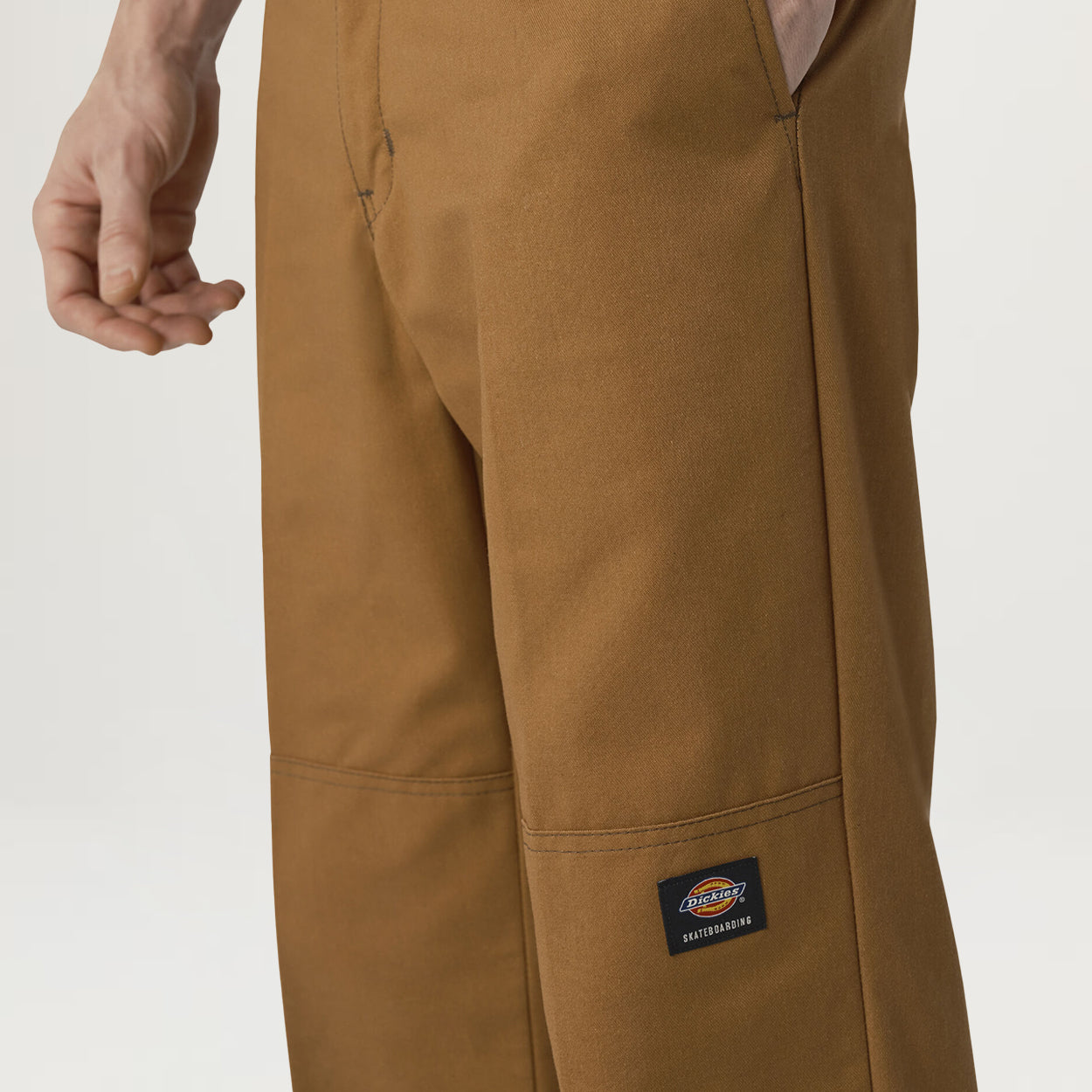 Dickies Skateboarding Double Knee Pants (Brown Duck/Chocolate Brown)