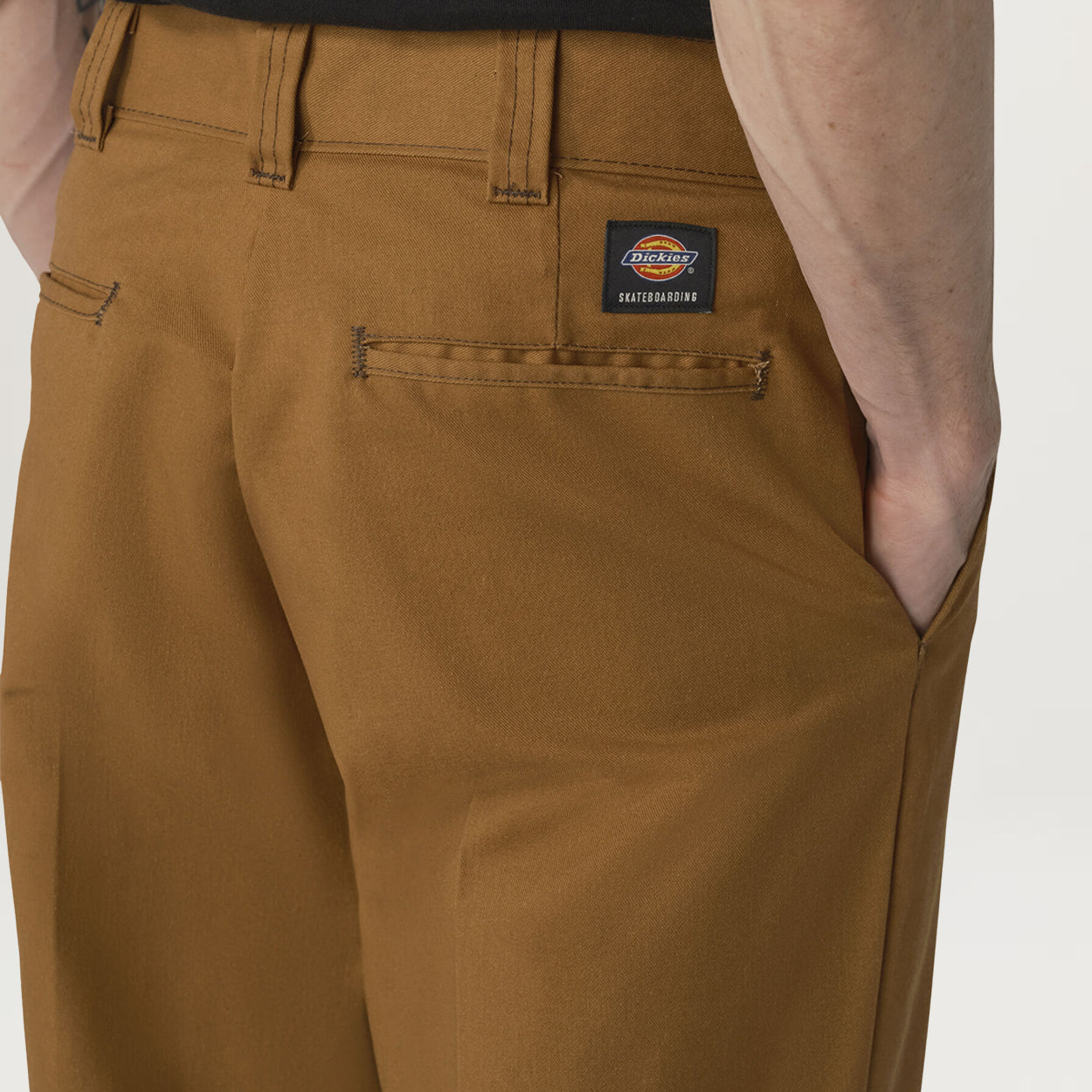 Dickies Skateboarding Double Knee Pants (Brown Duck/Chocolate Brown)