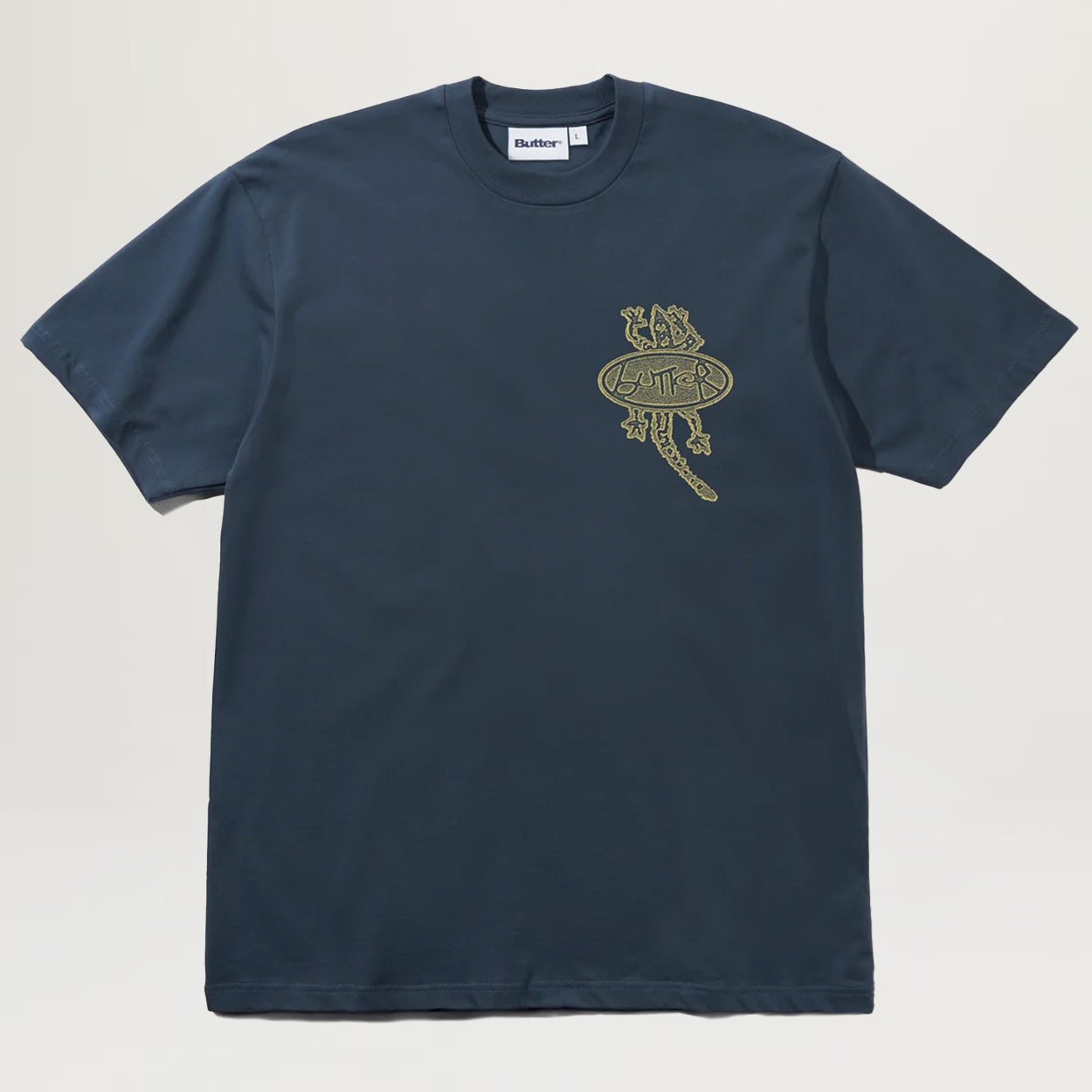 Butter Goods Wipe Out Tee (Denim)