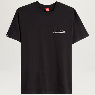 Icecream Big Worm Tee (Black)