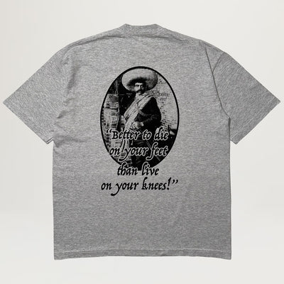 S.V.O. Zapata Vive! Tee (Heather Grey)