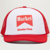 Market Adventure Team Trucker Hat (Red)