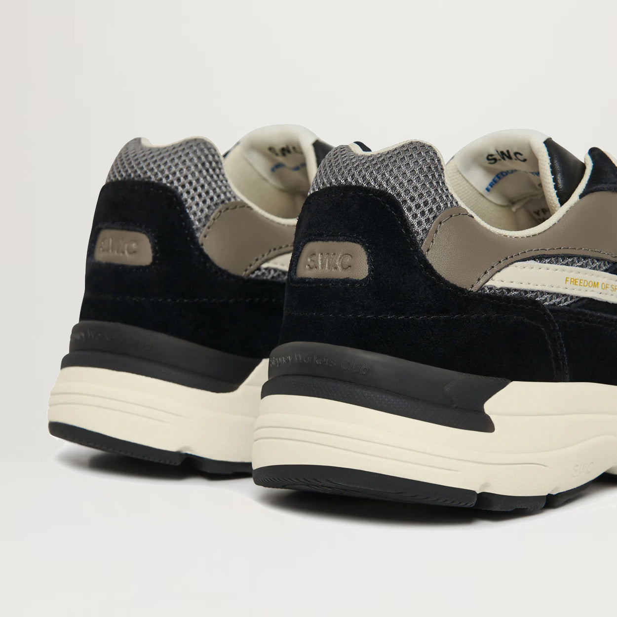 SWC Amiel S-Strike Suede Mix (Black/Grey)