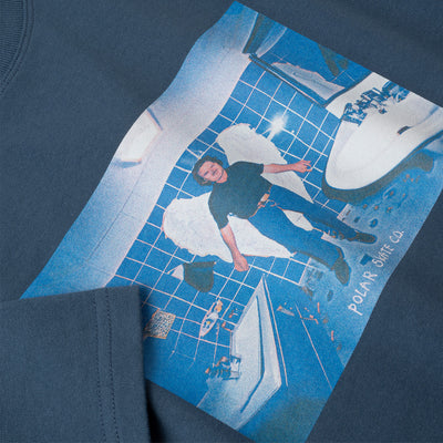 Polar Angel Man Tee (Grey Blue)