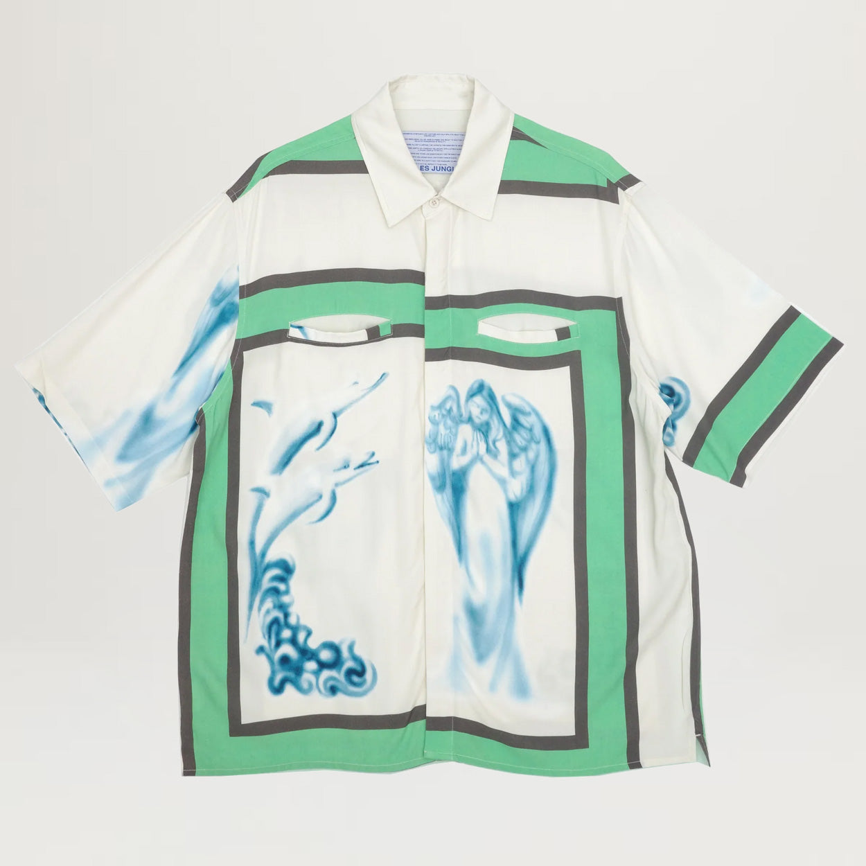 Jungles Angels Button Up (Birch)