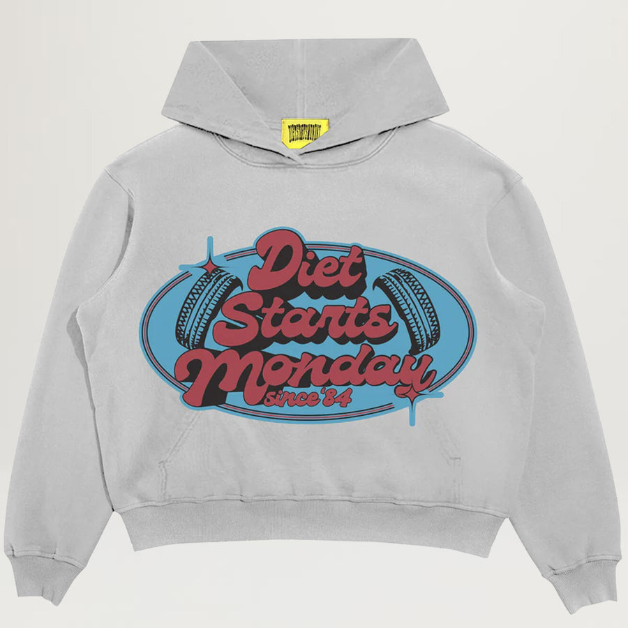 Diet Starts Monday Auto Hoodie (Grey)