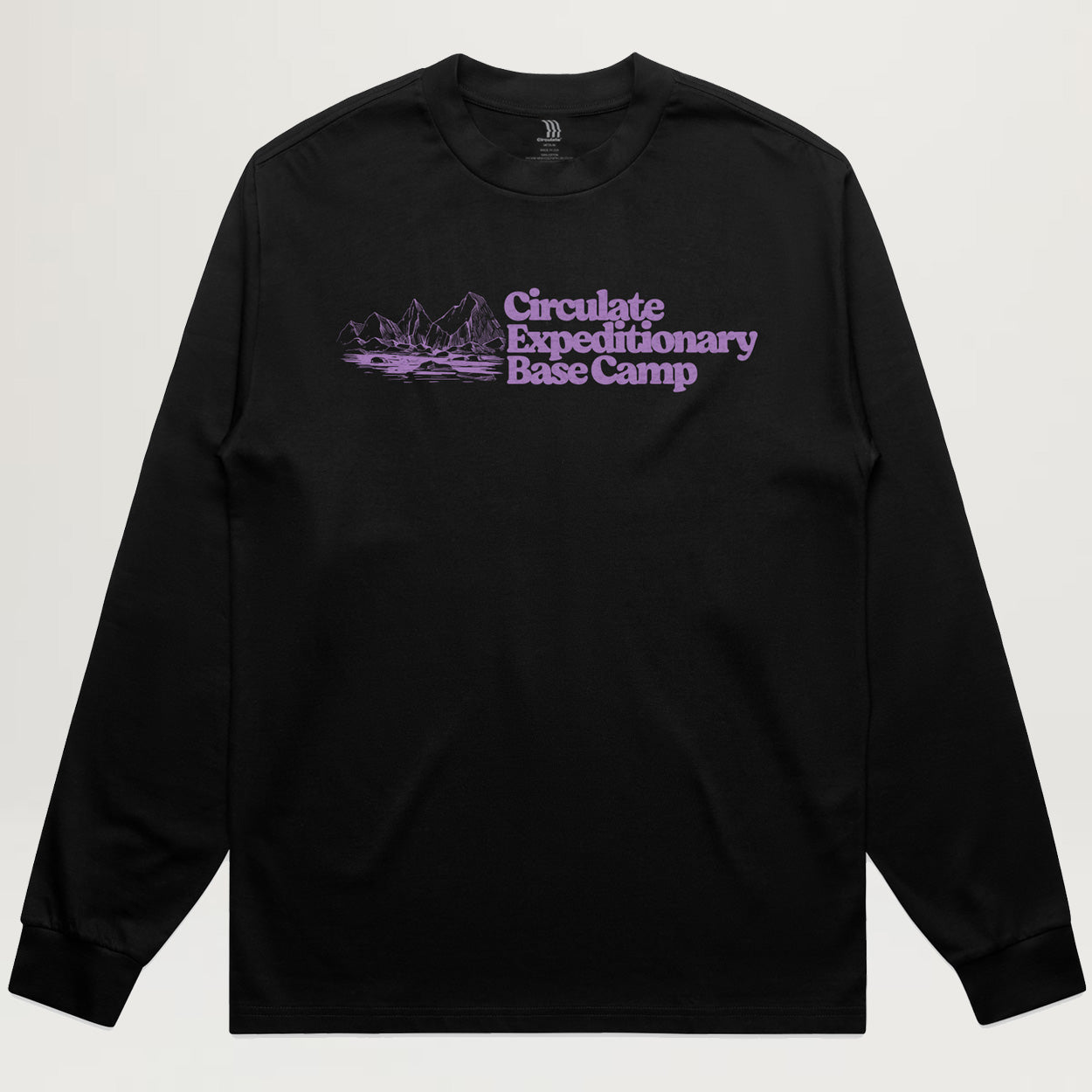 Circulate Basecamp L/S Tee (Black)