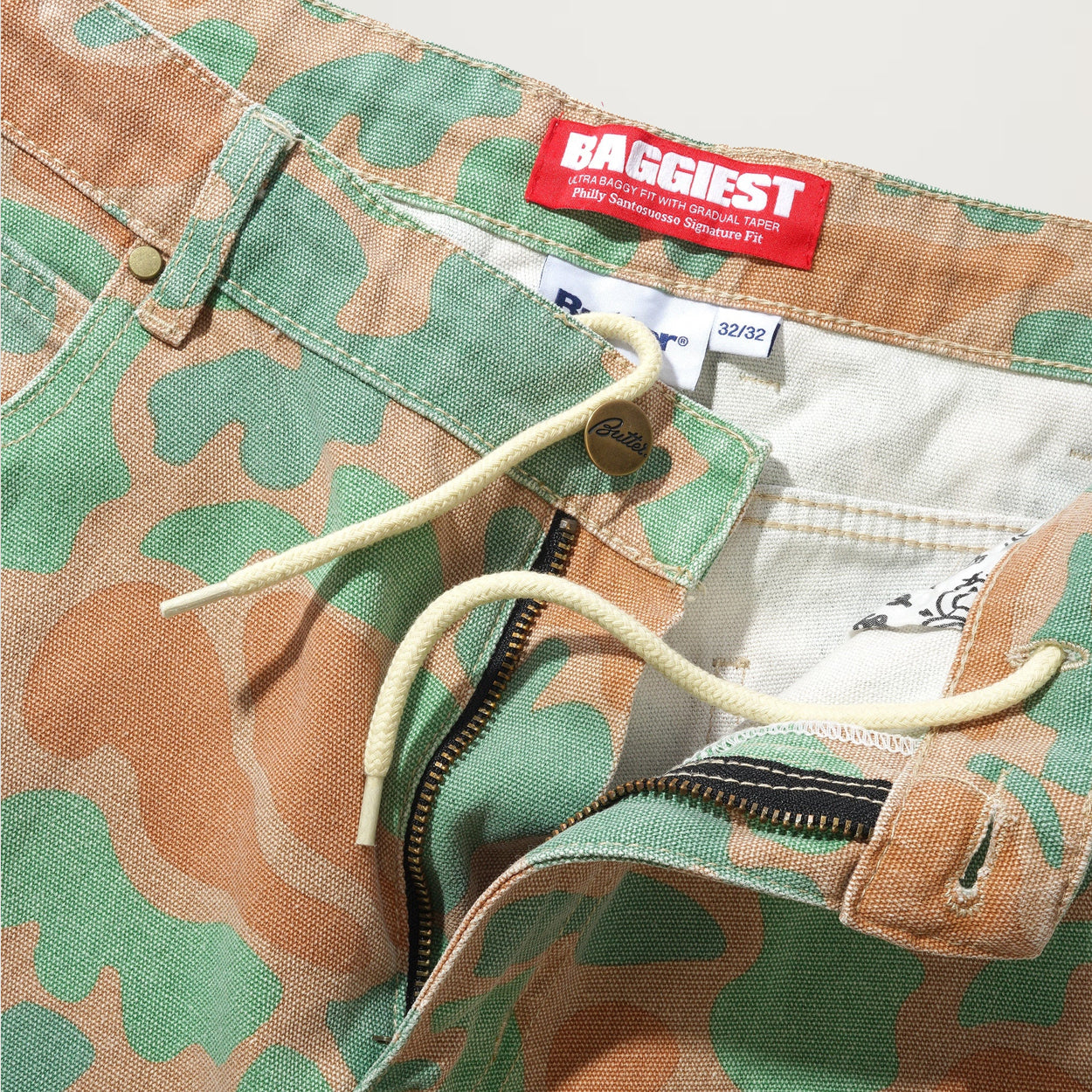 Butter Goods Santosuosso Camo Pants (Washed Camo) - NewYakCity