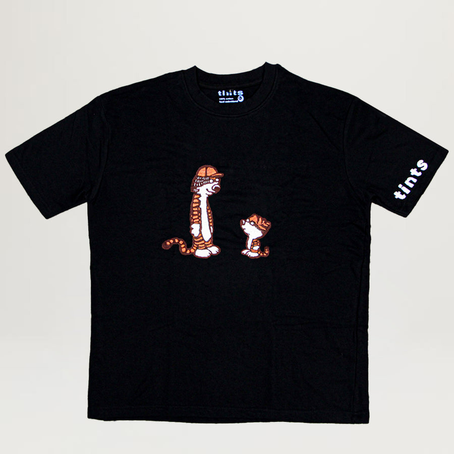 Tints Hobbes & Calvin Tee (Black)