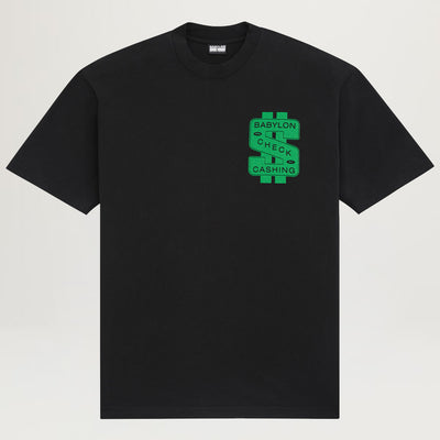 Babylon Check Cashing Tee (Black)