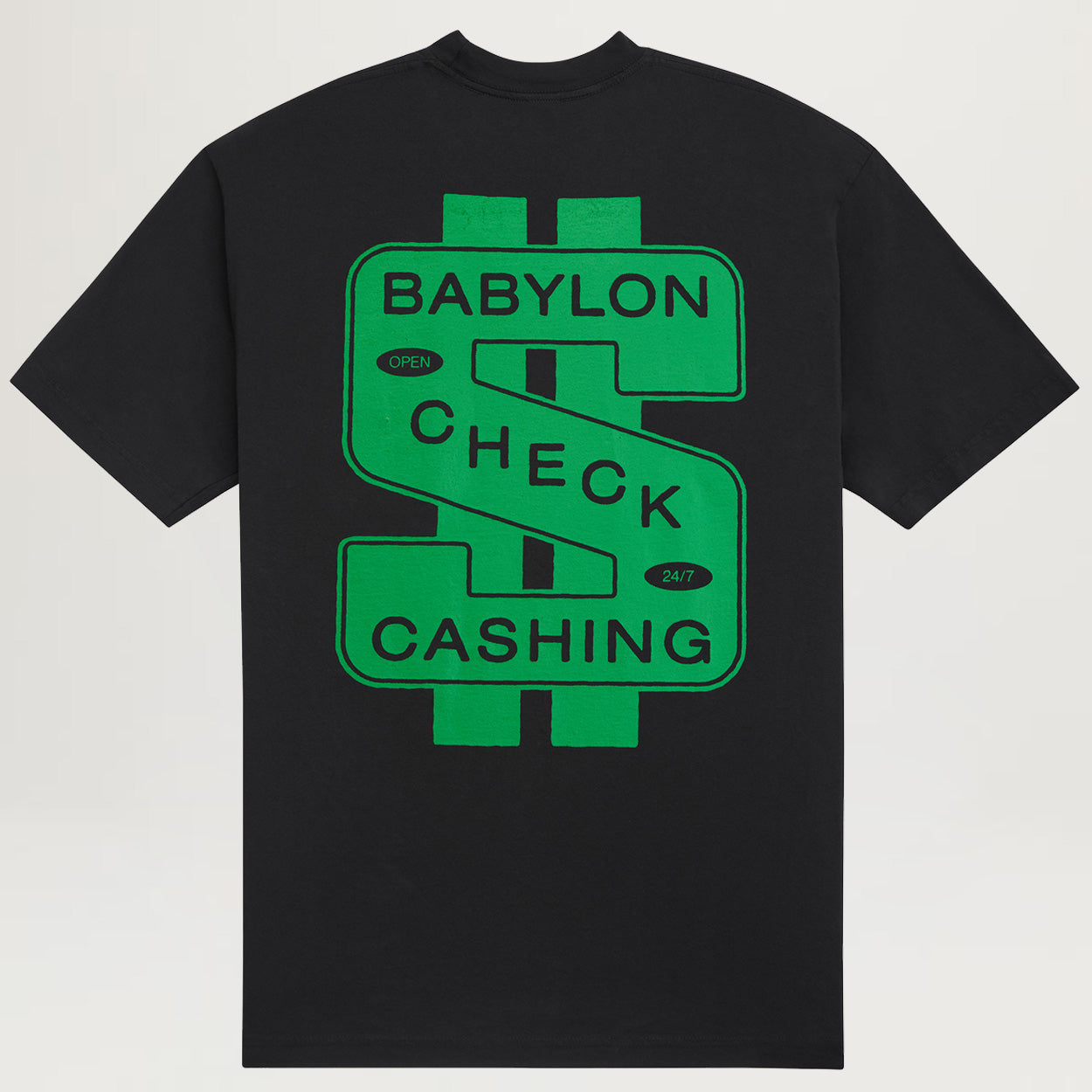Babylon Check Cashing Tee (Black)