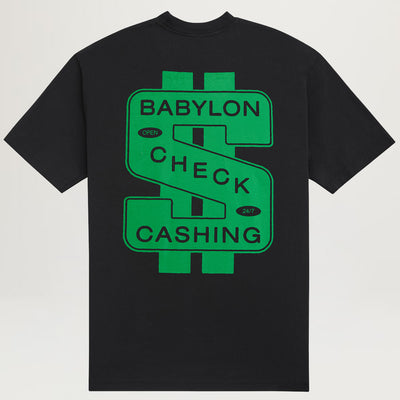 Babylon Check Cashing Tee (Black)