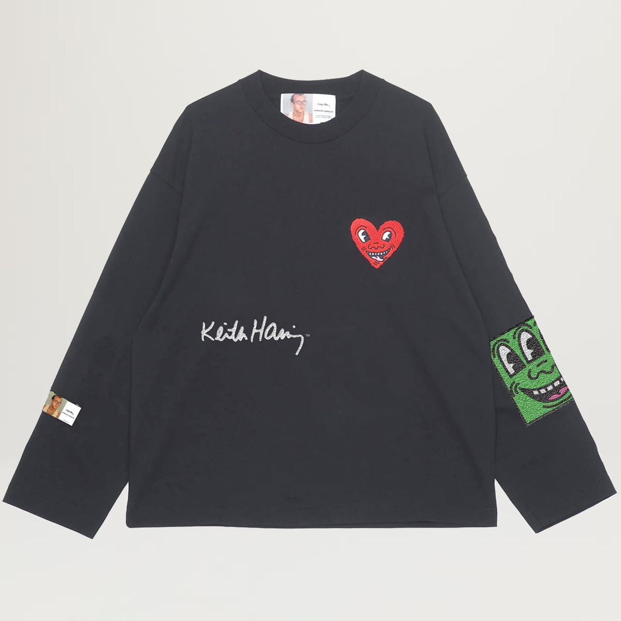 Jungles Haring Chenille L/S Tee (Black)