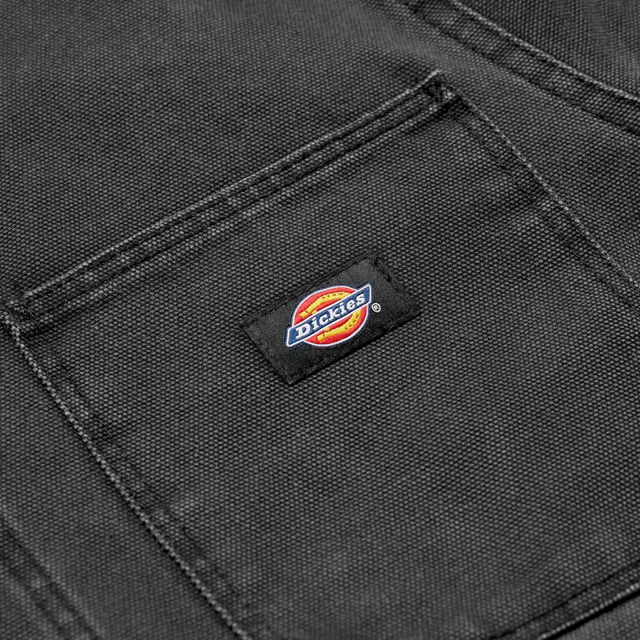 Dickies Duck Lined Chore Jacket (Stonewashed Black)