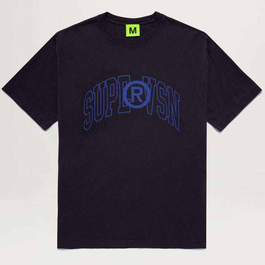 Supervsn Collegiate Tee (Vintage Black)