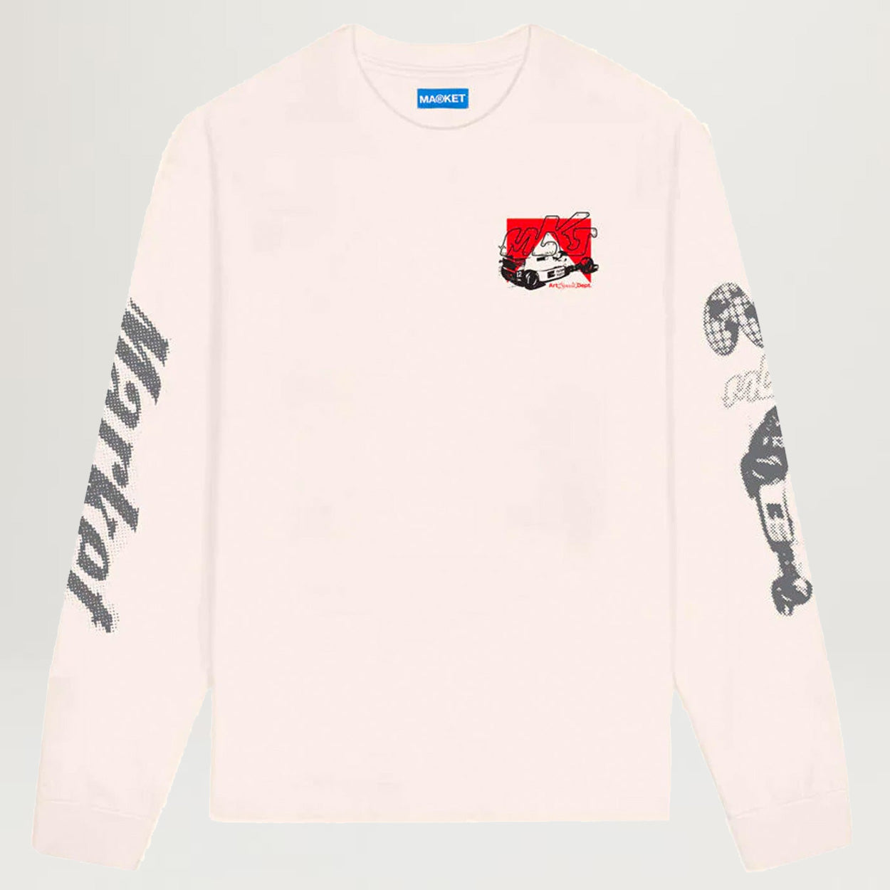 Market Corsa L/S Tee (Ecru)
