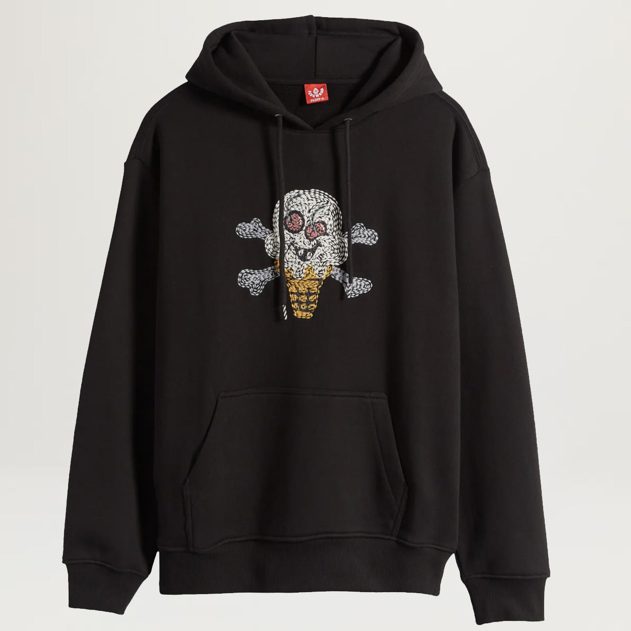 Icecream Croissant Hoodie (Black)