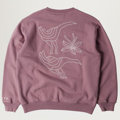 Parra Duck Attack Crewneck (Dusty Rose)