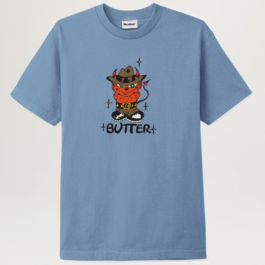Butter Goods Devil Tee (Slate Blue)