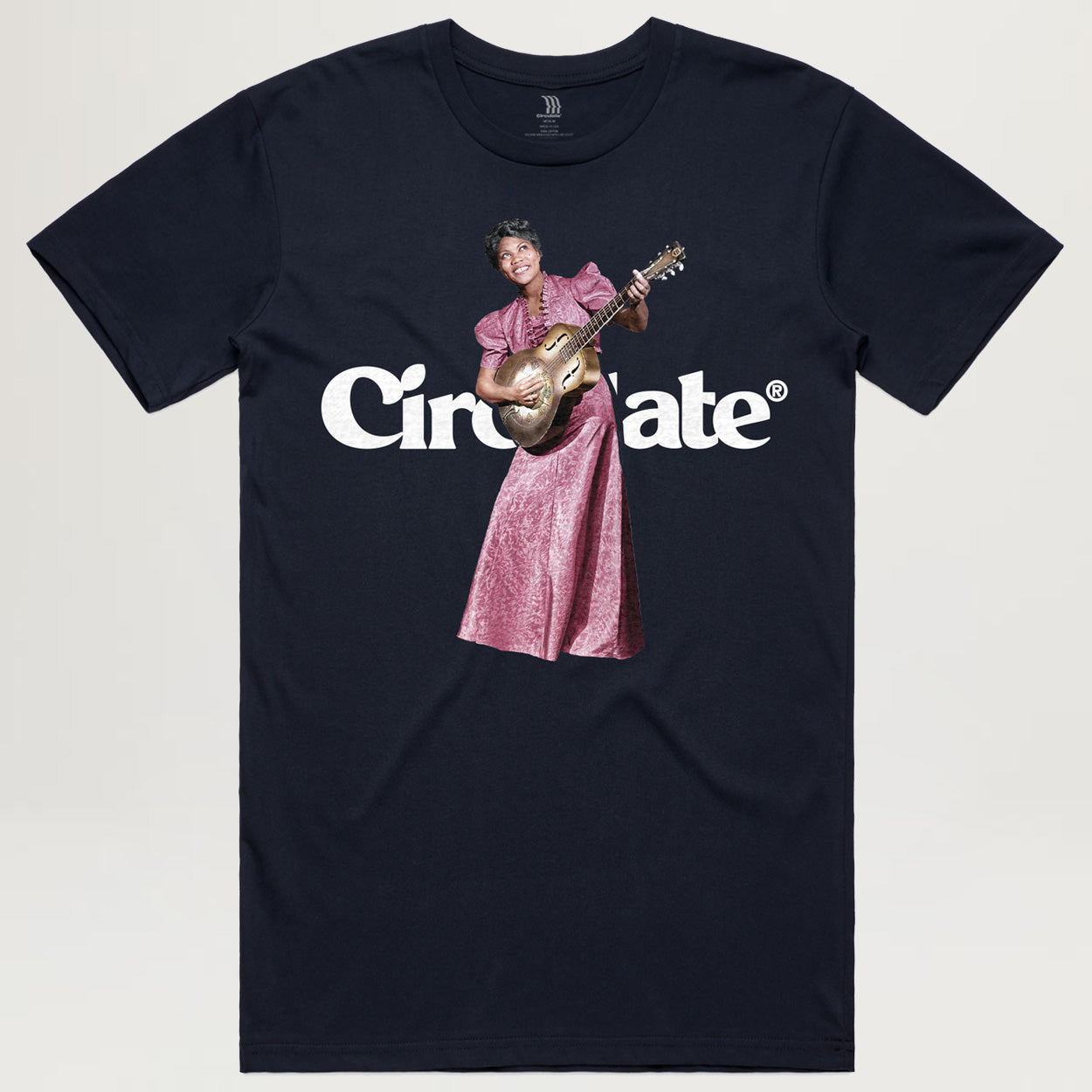 Circulate Distortion Tee (Navy)