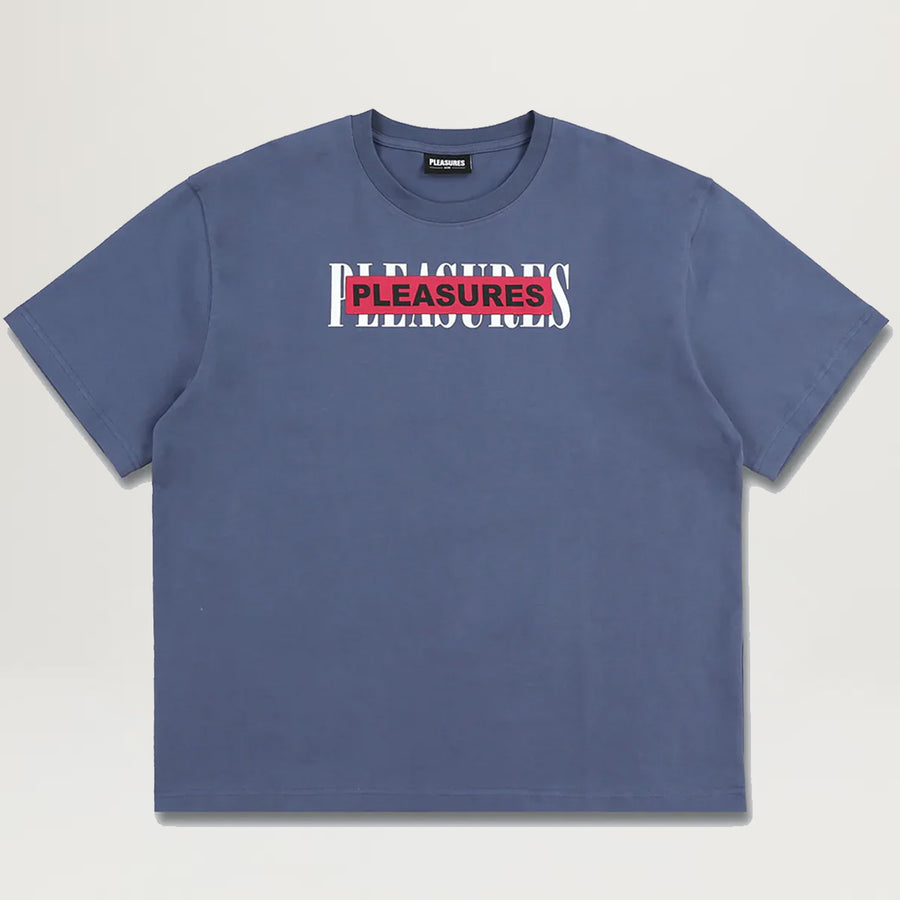 Pleasures Doubles Heavyweight Tee (Slate)