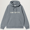 Carhartt WIP Hooded Carhartt Sweatshirt (Dove Grey/Wax)