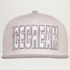 Icecream Drippy Snapback Hat (Assorted Colors)