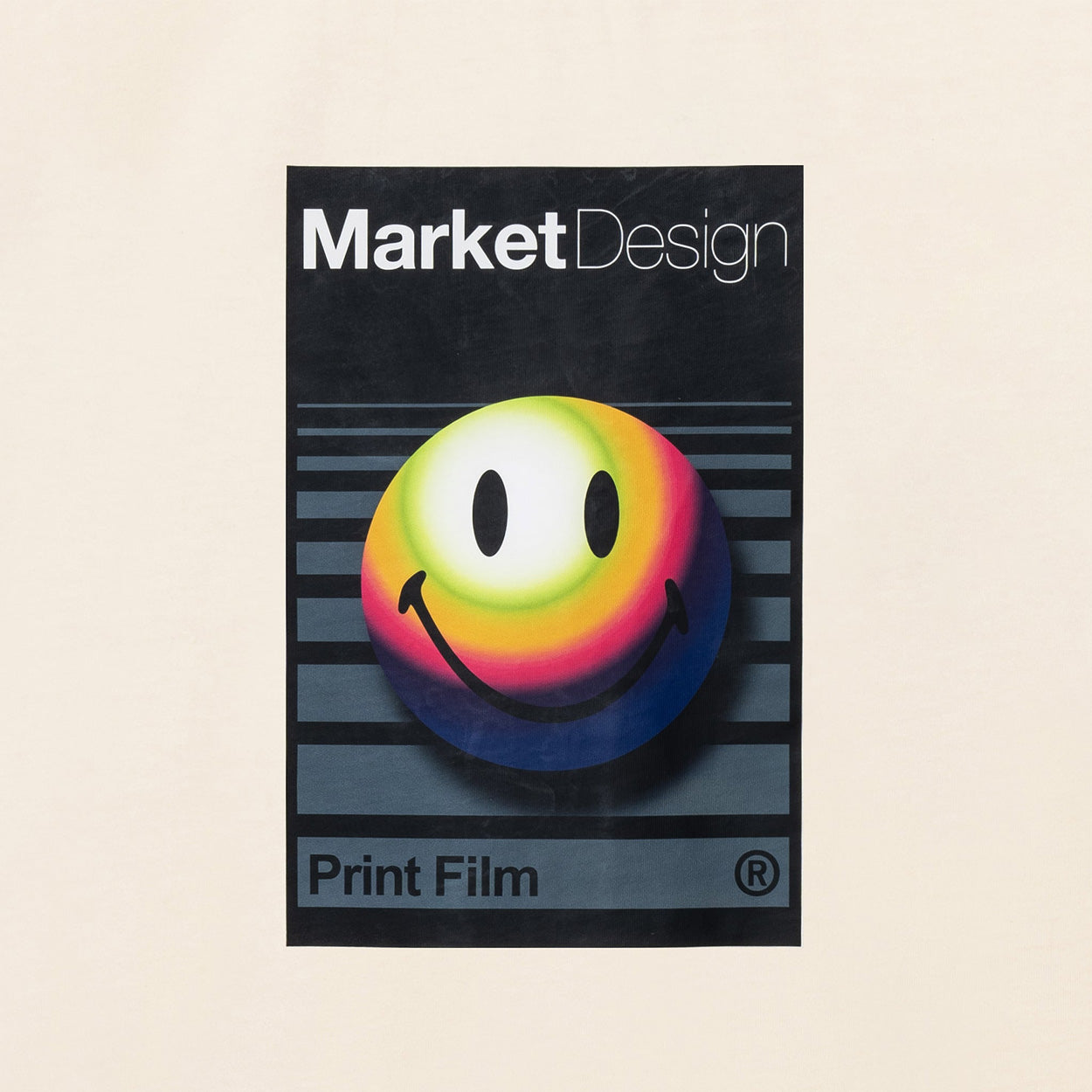 Market Smiley Analogue Tee (Ecru)