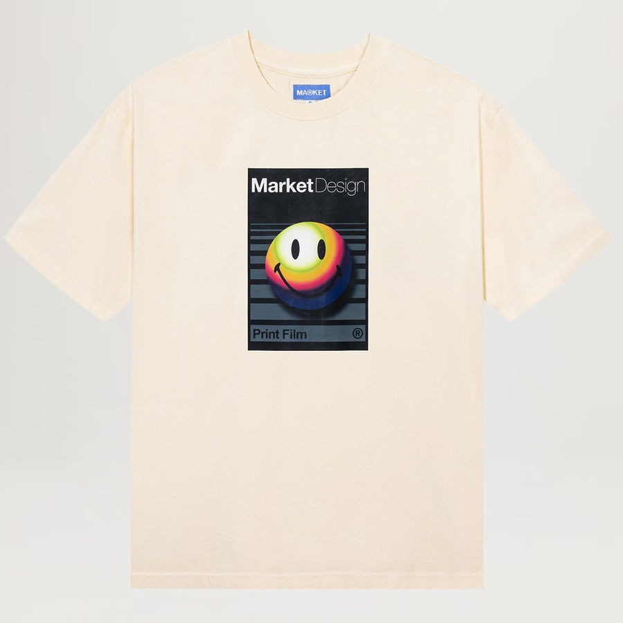Market Smiley Analogue Tee (Ecru)