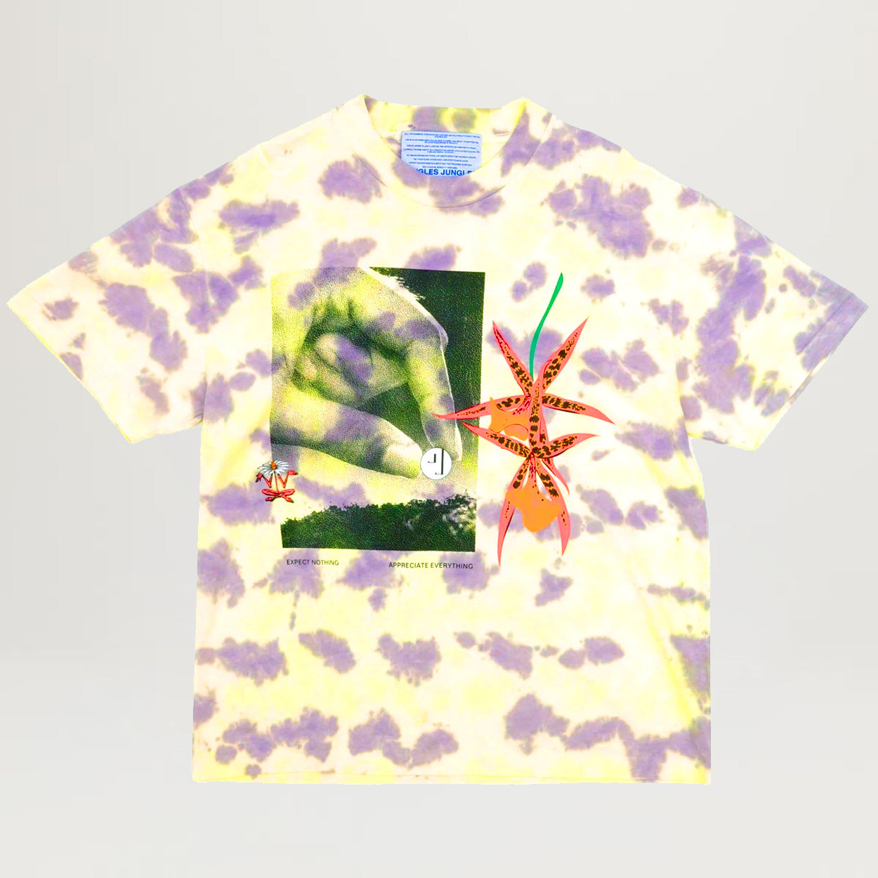 Jungles Expect Nothing Tee (Tie Dye)