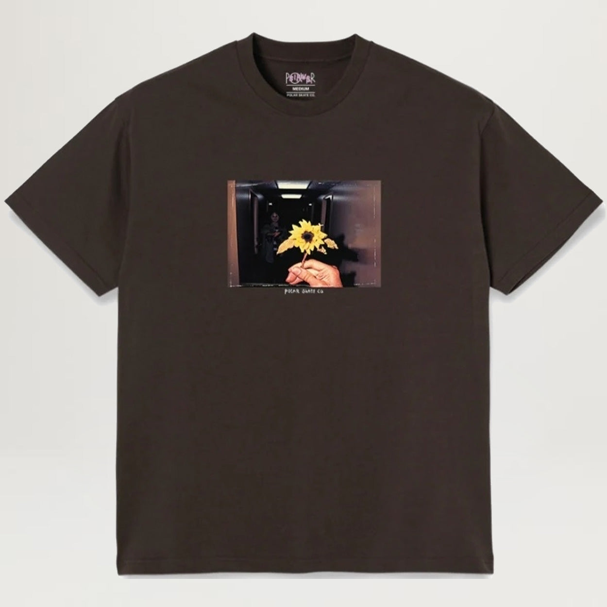 Polar Flower Tee (Chocolate)