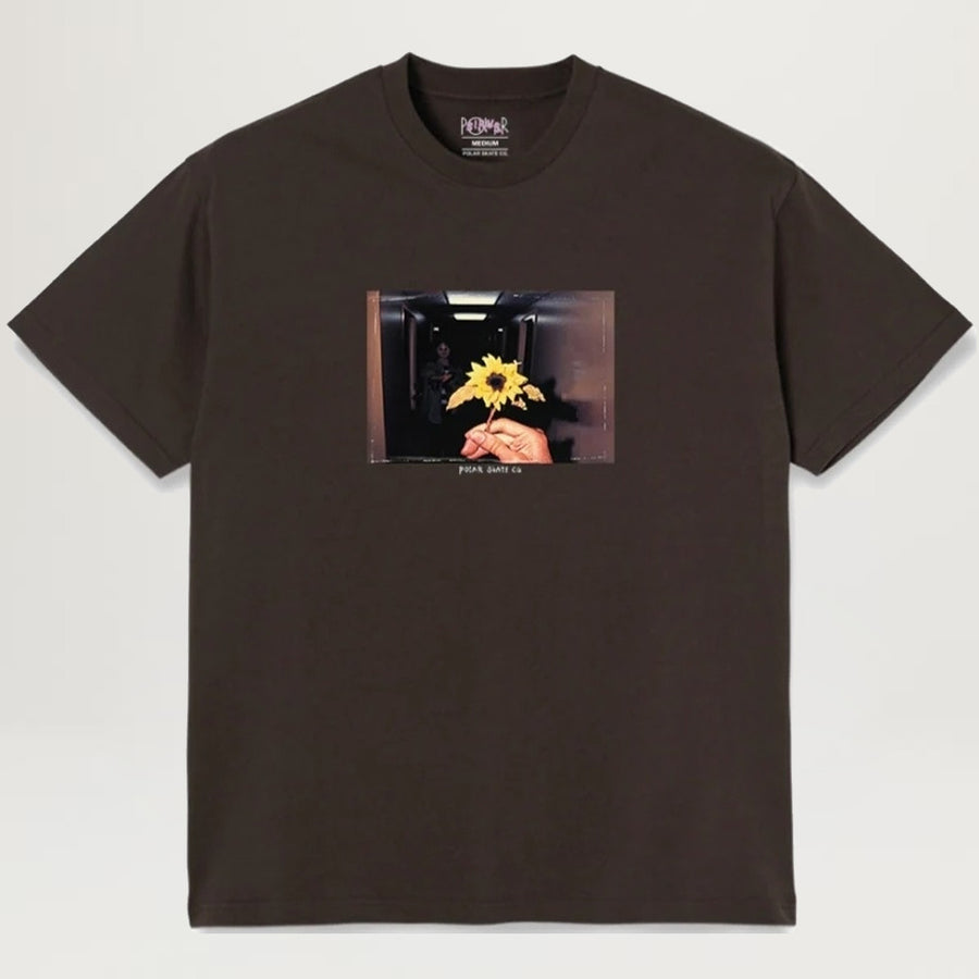 Polar Flower Tee (Chocolate)