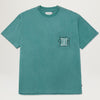 Honor The Gift Floral Pocket Tee (Teal)