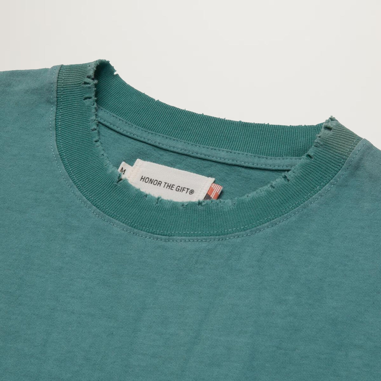 HTG Floral Pocket Tee (Teal)